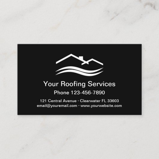 Dakbedekking Home Services Visitekaartje (Voorkant)