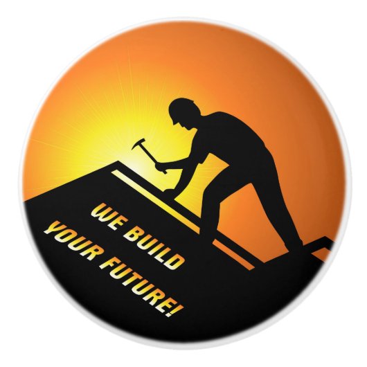 Dakbedekking Keramische Knop (Voorkant)