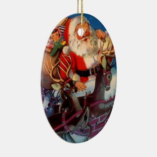  dakbedekking kerstkerstmis keramisch ornament (Rechts)