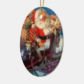  dakbedekking kerstkerstmis keramisch ornament (Links)