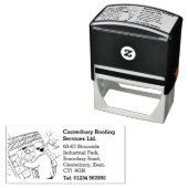 Dakbedekking & latwerk  zelfinktende stempel (In situ)