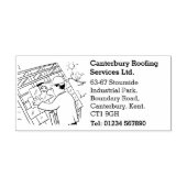 Dakbedekking & latwerk  zelfinktende stempel (Design)