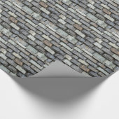 dakbedekking met borden van leisteen cadeaupapier (Hoek)