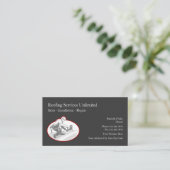 Dakbedekking Moderne Visitekaartjes (Staand voorkant)