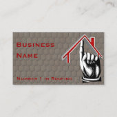 Dakbedekking nummer 1 Visitekaartje (Achterkant)