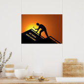 Dakbedekking Poster (Keuken)