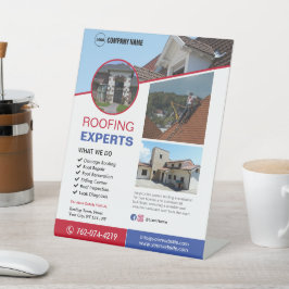 Dakbedekking Services Aangepast voetstuk Reclamebord Met Voetstuk