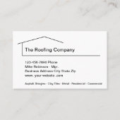 Dakbedekking Services Professional Dakbedekking Visitekaartje (Voorkant)