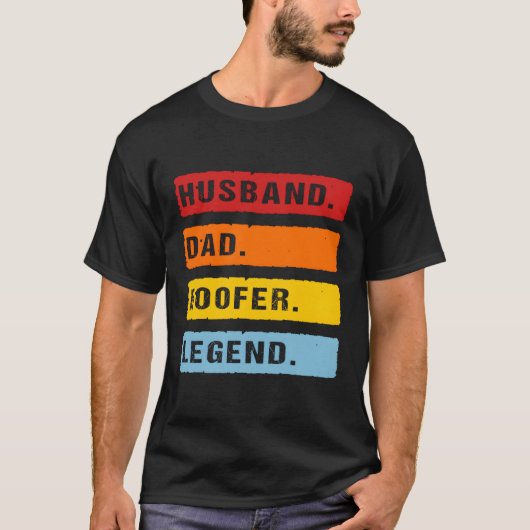 Dakbedekking Vaderdag Carpentry Roof Carpenter Roo T-shirt (Voorkant)