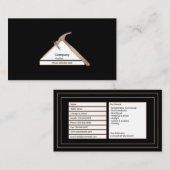 Dakbedekking Visitekaartje (Voorkant / Achterkant)