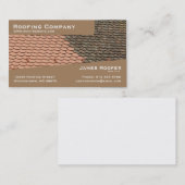 dakbedekking visitekaartje (Voorkant / Achterkant)