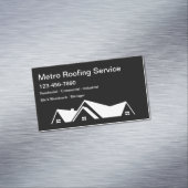 Dakbedekking Visitekaartjes magneten (Voorbeeld)