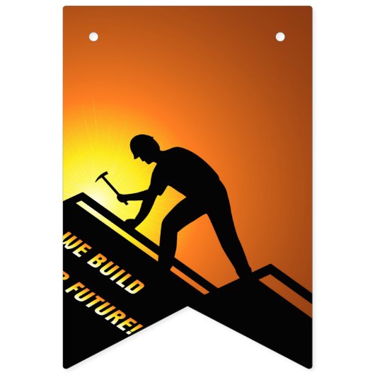 Dakbedekking Vlaggetjes (Derde vlag)