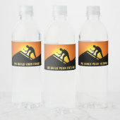 Dakbedekking Waterfles Etiket (Flessen)