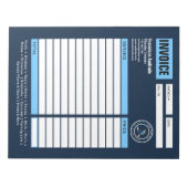 Dakbedekkingsbedrijf | Aangepaste logo-services Notitieblok (Voorkant)