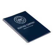Dakbedekkingsbedrijf | Aangepaste logo-services Notitieboek (Rechterzijde)