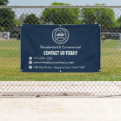 Dakbedekkingsbedrijf | Aangepaste logo-services Spandoek (Insitu)