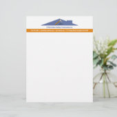 dakbedekkingsconstructies met briefhoofd ontwerp (Staand voorkant)