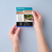 Dakbedekkingsservices op maat flyer (Hand)