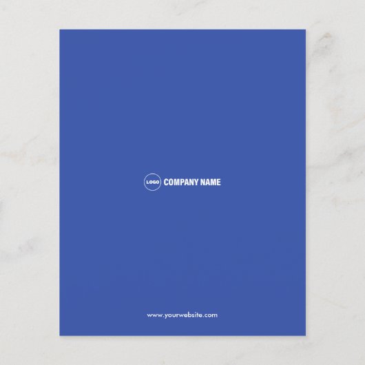 Dakbedekkingsservices op maat flyer (Achterkant)