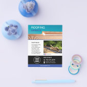 Dakbedekkingsservices op maat flyer (Enkel)