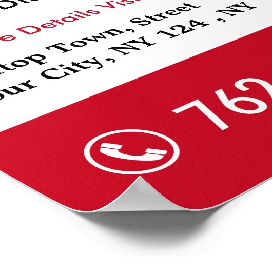 Dakbedekkingsservices op maat poster (Hoek)