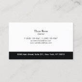 Dakcontractant Logo Visitekaartje (Achterkant)