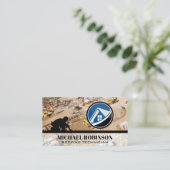 Dakdekker | Bouwplaats | Projectontwikkelaar. Visitekaartje (Staand voorkant)