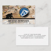 Dakdekker | Bouwplaats | Projectontwikkelaar. Visitekaartje (Voorkant / Achterkant)