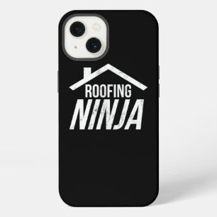 Dakdekker ontwerp Funny Ninja Dakwerken Beroep  iPhone 13 Hoesje