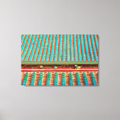 DakDetail van de Zuid-Putuo-tempel Canvas Afdruk (Voorkant)
