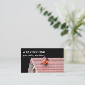 Dakdiensten met twee Visitekaartjes (Staand voorkant)