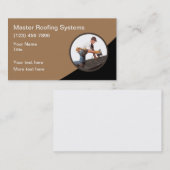 Dakdiensten Modern Visitekaartje ontwerp (Voorkant / Achterkant)