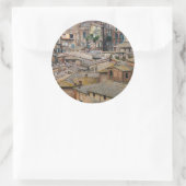 Daken in Siena rond de sticker (Tas)