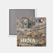 Daken in Siena tekst fotomagneet Magneet (Voorkant / Achterkant)