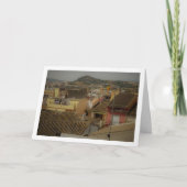 Daken van Benisanó Town, Valencia, Spanje Kaart (Voorkant)