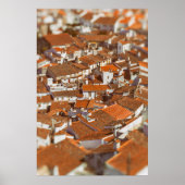 Daken van Castelo de Vide. Alentejo, Portugal. Poster (Voorkant)