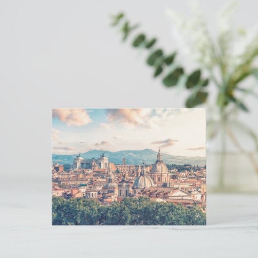 daken van Rome Briefkaart (Staand voorkant)
