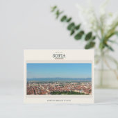 Daken van Sofia onder Vitosha Briefkaart (Staand voorkant)