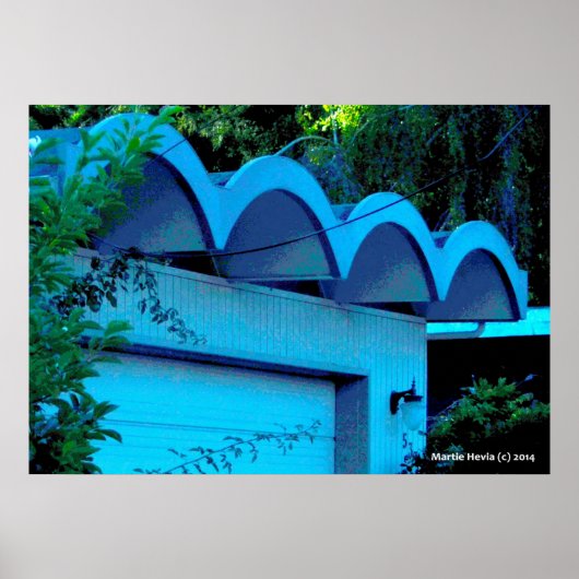 dakgolven poster (Voorkant)