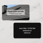 dakgoot visitekaartje (Voorkant / Achterkant)