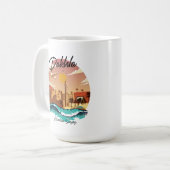 Dakhla Marokko surfen Koffiemok (Voorkant links)