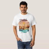 Dakhla Marokko Surfen T-shirt (Voorkant volledig)