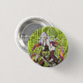 Daki en Gyutaro Bovenmaan 6 Ronde Button 3,2 Cm (Voorkant /achterkant)