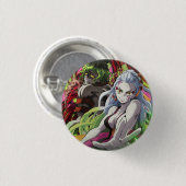 Daki en Gyutaro Bovenmaan 6 Ronde Button 3,2 Cm (Voorkant /achterkant)