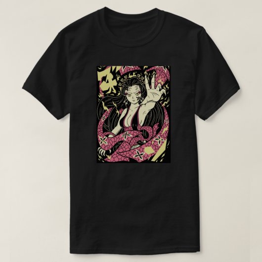 Daki Kimetsu no Yaiba Demon slayer T-shirt (Design voorkant)