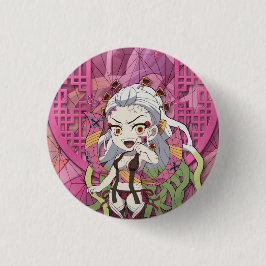 Daki Upper Moon 6 Chibi Ronde Button 3,2 Cm
