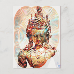 Dakini Cosmic Enlightention Energy Briefkaart