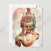 Dakini Kosmische Verlichtingsenergie Briefkaart (Voorkant / Achterkant)