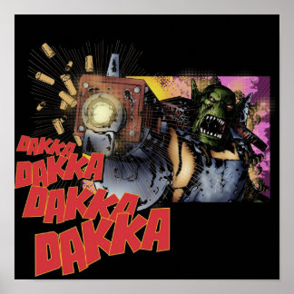 Dakka Dakka Orc Poster